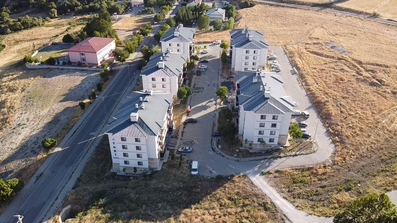 Tunceli İli Mazgirt ilçesi Akpazar Beldesi 79 Konut Toki Şantiyesi